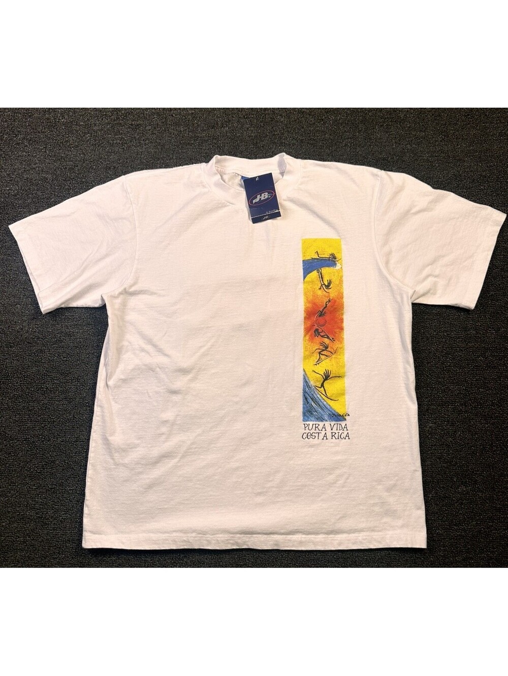 JB Costa Rica Pura Vida Vintage Surfing Shirt Sz M